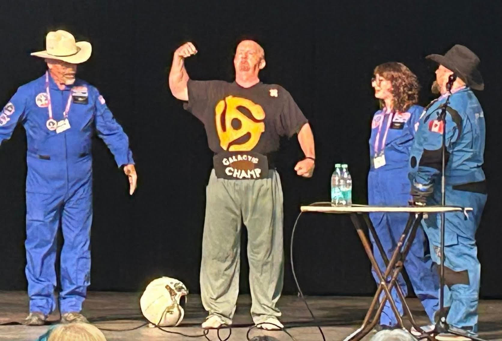 CCD Smiles, Stardust Space Comedy, Jason, Danny & Ashley.